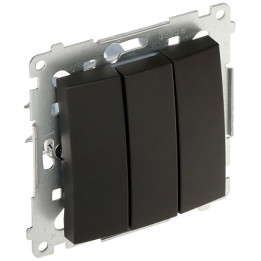 KONTAKT Simon DW31.01/49-SIMON54 3-клавишный выключатель света 250V 10A белый
