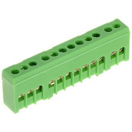 SIMET LP-870S-12FS DIN Rail Terminal Block, 12A, 1-Pole