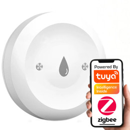 Мини-беспроводной датчик утечки воды ZigBee TUYA