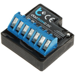 BleBox DACBOXD-DC 2 kanālu viedais Wi-Fi kontrolieris 5-24V DC vārtiem un durvīm, saderīgs ar Alexa
