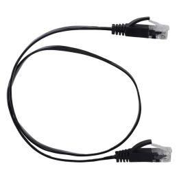 MARCA BLANCA UTP6-05BK-FLAT Cat6 UTP plokščias tinklo kabelis 5 m juodas