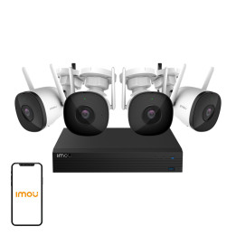 IMOU Kit-Pro WiFi CCTV Monitoring Kit (4 Cameras + NVR with 1TB HDD)