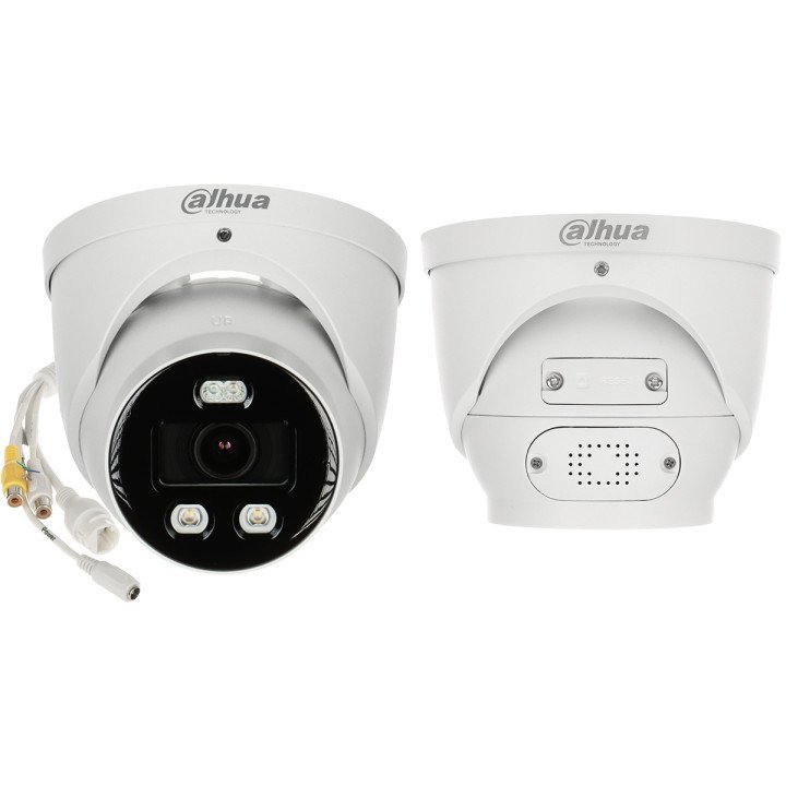 Камера DAHUA IPC-HDW3849H-AS-PV-0280B-PRO TiOC Full-Color IP, 8.3MP 4K UHD 2.8mm PoE