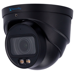 X-SECURITY XS-IPT990ZA-4P-DL-WIZ-BLACK 4MP bokštinė IP