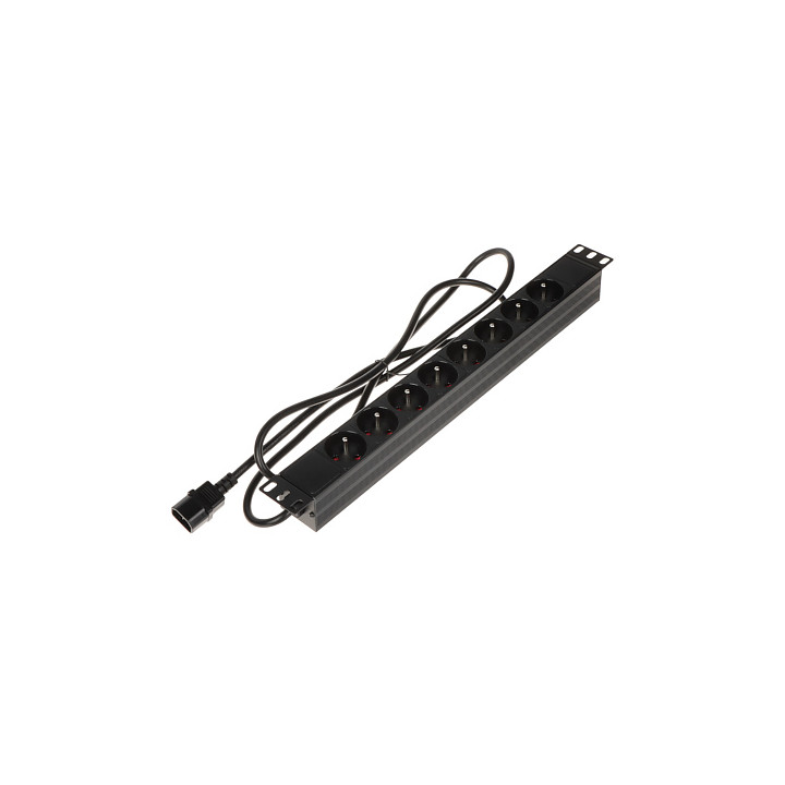 PD-8/R/IEC-N 8-Outlet Power Strip with 1.8m Cable