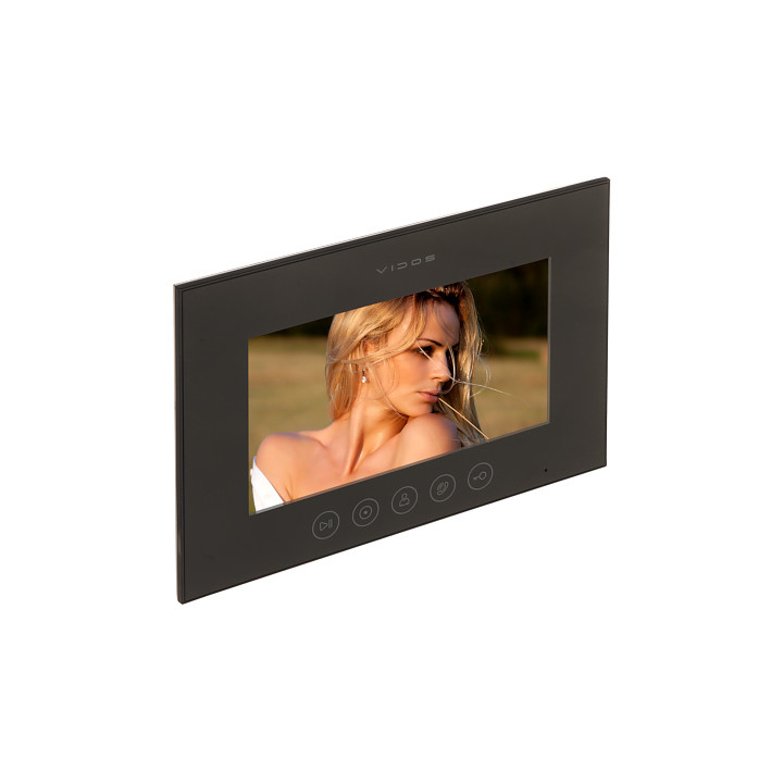 VIDOS M11B-X 7" skārienekrāna IP video iekštelpu monitors dzīvokļa domofonam