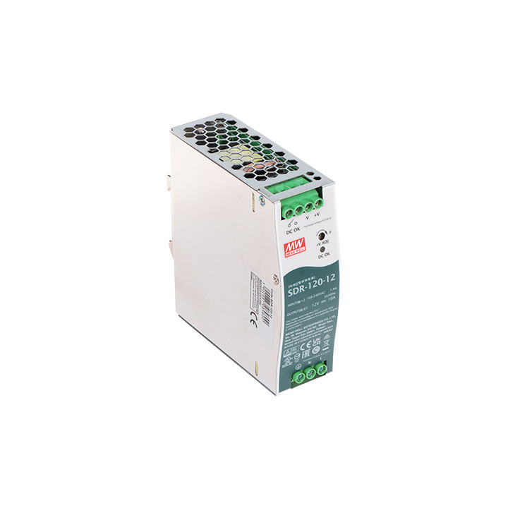 SDR-120-12 MEAN WELL DIN Rail Power Supply 120W 12V