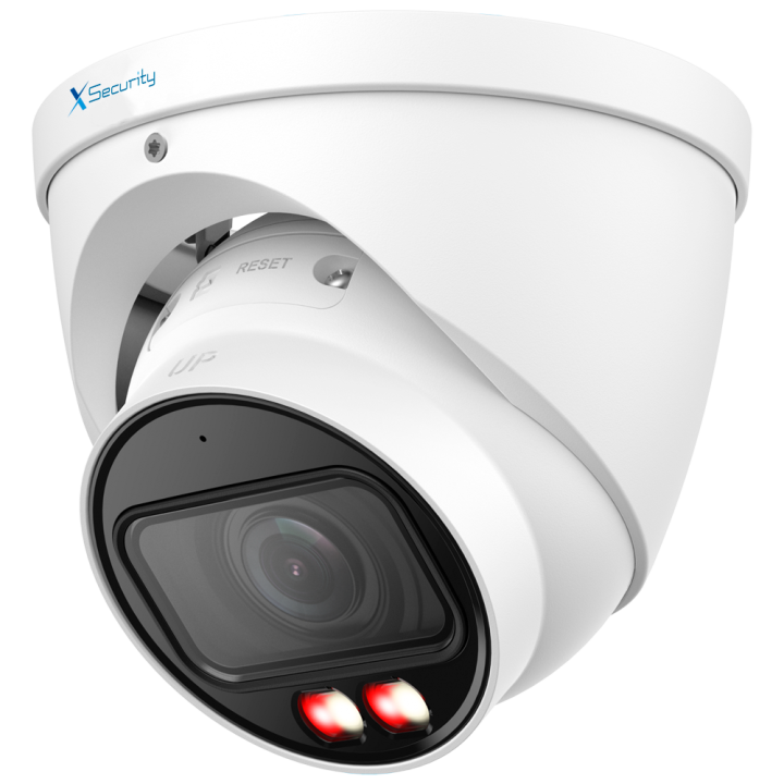 Купольная IP-камера X-SECURITY XS-IPT990ZA-8P-DL-WIZ, 8MP, с Wi-Fi, PoE, IP67, ИК 40м