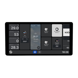 Shelly Wall Display X2i WiFi/BLU Control Panel (Black) WDX2iB