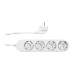 Shelly Power Strip 4 Gen4 Smart Power Strip with 4 Schuko Outlets, Zigbee/Matter, 12A