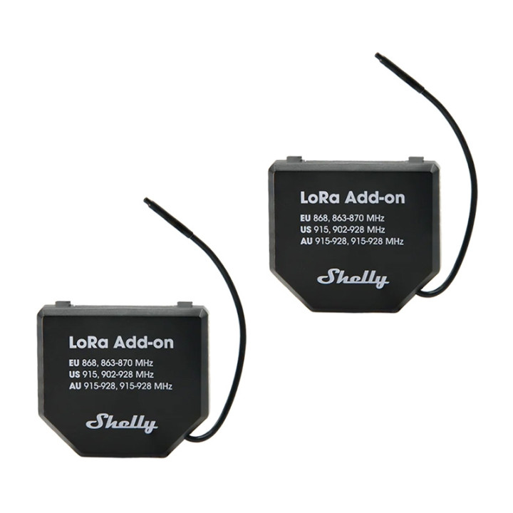 Shelly LoRa Add-on EU868 - Set of 2 (for Gen3/Gen4 Devices)