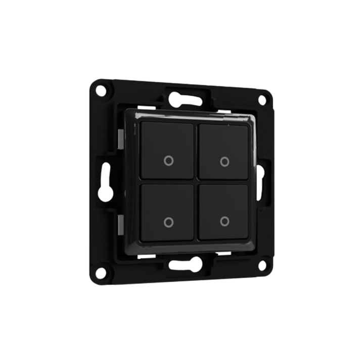 SHELLY SH-WALL-SWITCH-4-B Smart Ceiling/Wall Light with Matter