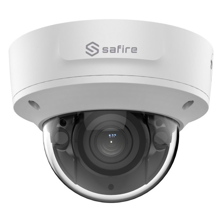 SAFIRE SF-IPD825ZWA-4P-HV 4MP IP67 Dome IP -kamera PoE:llä, Wi-Fi, Varifocal 2,8-12mm, IR 40m, Audio, microSD