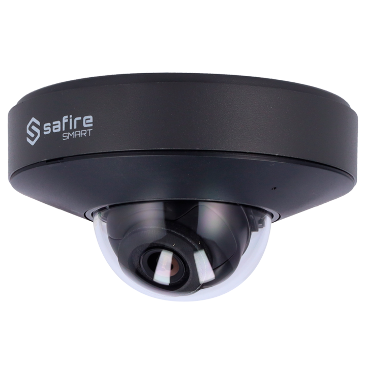 SAFIRE SMART SF-IPD050A-4I1-GREY 4 MP Outdoor Dome IP-kamera, PoE, Wi-Fi, IR 20m, microSD