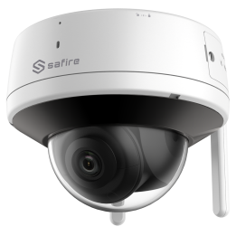 SAFIRE SF-IPD821WA-2PW 2MP IP66 kupola kamera ar Wi-Fi, PoE, IR 30m, microSD līdz 256GB
