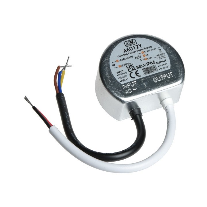 Блок питания MW POWER 12V/5A-TP, 12V 5A, IP66