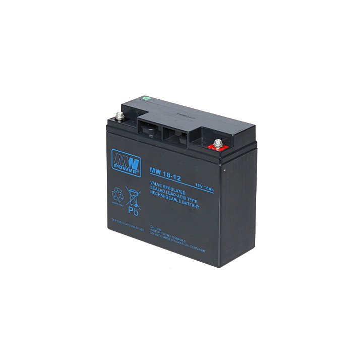 12V 18Ah Sealed Lead-Acid Battery (12V/18AH-MW)