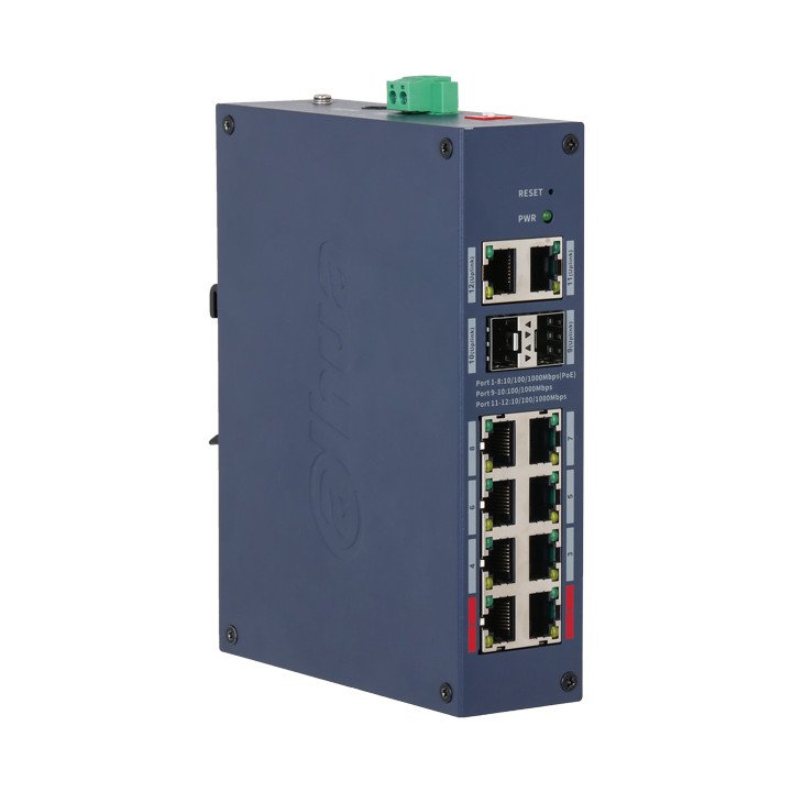 DAHUA CHS4212-8GT-110 Industrial PoE Switch 8 Ports + 2 SFP