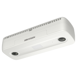 HIKVISION SOLUTIONS DS-2CD6825G0/C-I(2mm)(B) 2MP lauko žuvies akies IP kamera su 2 mm fiksuotu objektyvu, PoE, H.265, 120dB WDR,