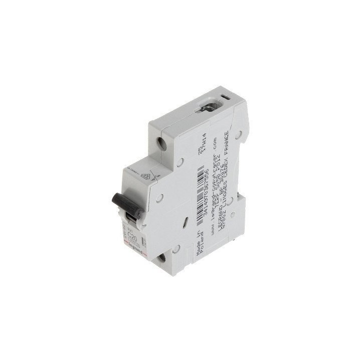 LEGRAND LE-419203 20A C Curve 1-Pole Miniature Circuit Breaker (MCB)