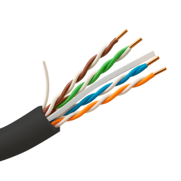 SAFIRE UTP6-100-OUTDOOR Outdoor Cat6 UTP tinklo kabelis, 100 m ritė