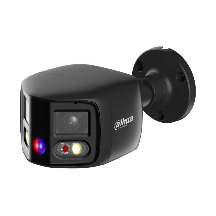 DAHUA IPC-PFW3849S-A180-E2-AS-PV-0280B-BLACK Panoramic TiOC Duo WizSense IP Camera 8 MP 2x2.8mm