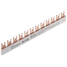EATON EVG-1PHAS/12M Screw-Type Busbar 12 Module 1-Phase 12A 230/400V AC