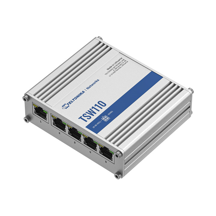 Teltonika TSW110 5-Port Managed Switch