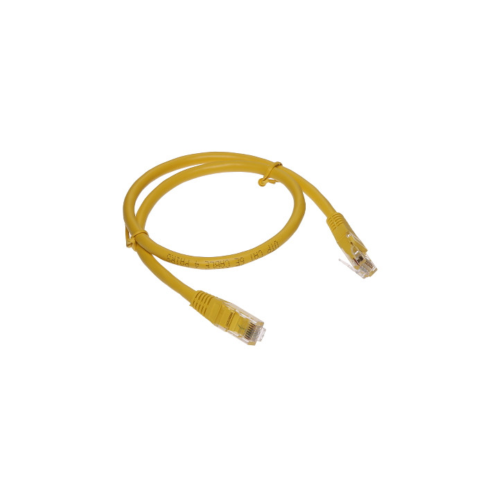 PATCHCORD RJ45/6/0,5-GELTONA 0,5 m