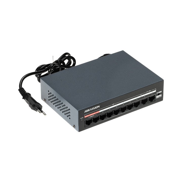Hikvision DS-XS10-P 8-Port PoE Switch