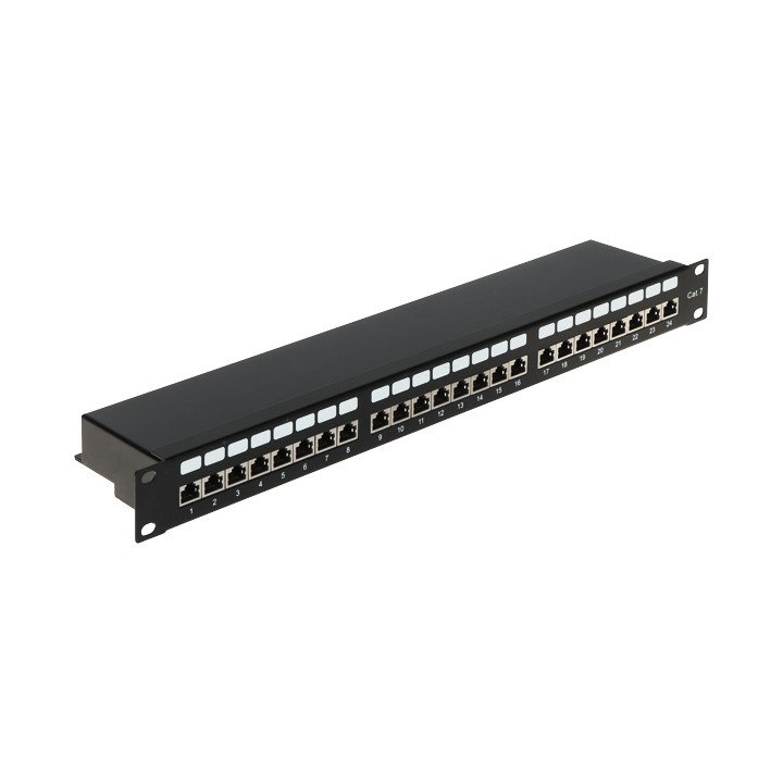PP-24/RJ7-C/FTP-S 24-Port Cat 7 FTP Patch Panel