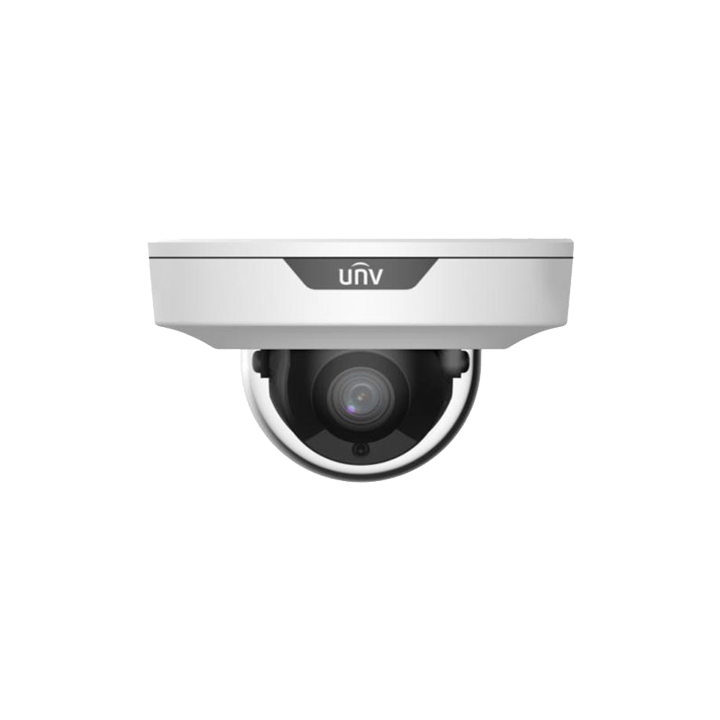 UNIVIEW PRO UV-IPC354SR3-ADNPF28-F 4MP kupolinė IP kamera su PoE, „Wi-Fi“, 2,8 mm objektyvas, 30 m IR, tikrasis WDR 120 dB, įmon