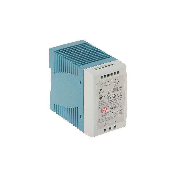 MEAN WELL MDR-100-48 48V 2.1A 100.8W AC/DC Power Supply
