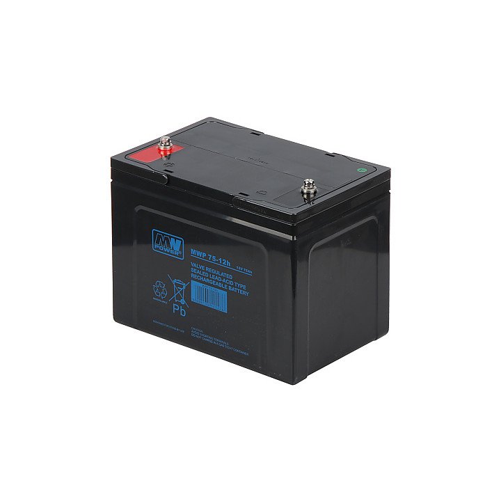 12V 75Ah Battery MWP 12V/75AH-MWP