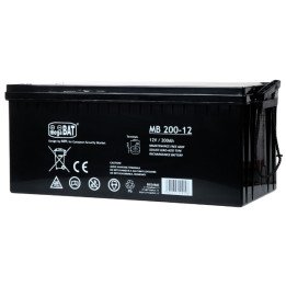 megaBAT 12V/200AH-MB 12V 200Ah Battery