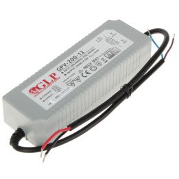12V/16A/GPV Power Supply 12V 16A IP67