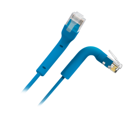 SAFIRE UTP6A-FLEX-1B Cat6a UTP võrgukaabel, puhas vask, PVC ümbris, sinine