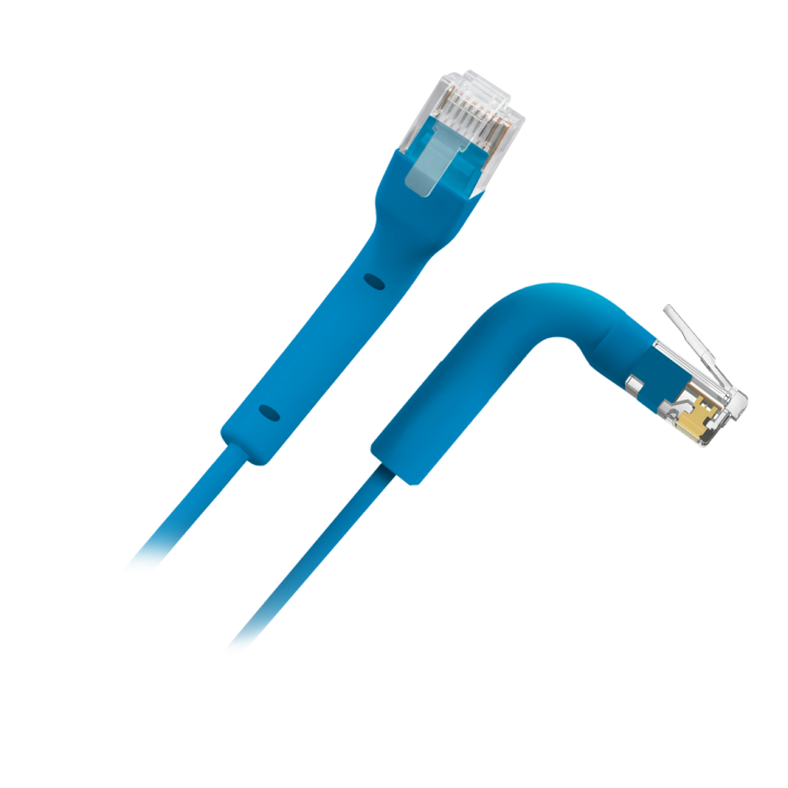 SAFIRE UTP6A-FLEX-1B Cat6a UTP võrgukaabel, puhas vask, PVC ümbris, sinine