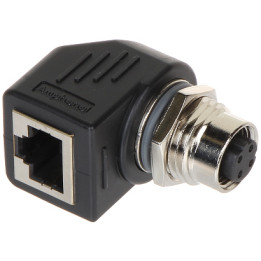M12D-G/RJ45-G IP68 M12 to RJ45 Connector