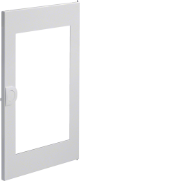 Hager Volta VZ132N Transparent Door for Flush/Hollow-Wall Consumer Unit, 2-Row
