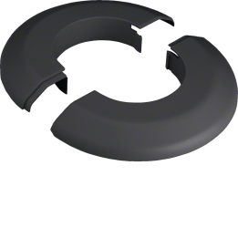 Hager RKR9005 Rosett painduva kaablikaitse jaoks, ümmargune, valge