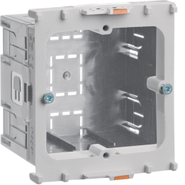 Hager GLT4001 1-Gang Power Outlet Box, Lattiakiinnitys GR-lattialaatikoille