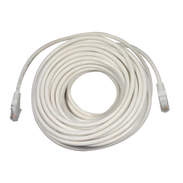 SAFIRE UTP6-20W Cat6 UTP tīkla kabelis 20 m – tīrs varš, PVC, iekštelpu datu kabelis