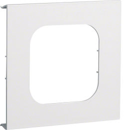 Hager R94119016 Esiplaat R18 1-osaline Valge