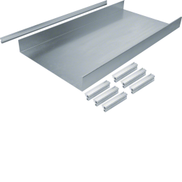 Hager AKU4000701 põrandal asuv kanal, ühepoolne 400x70 mm