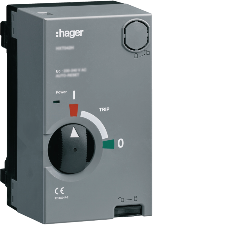 Hager HXT042H Motor Operator P250 230-240VAC with Auto-Reset