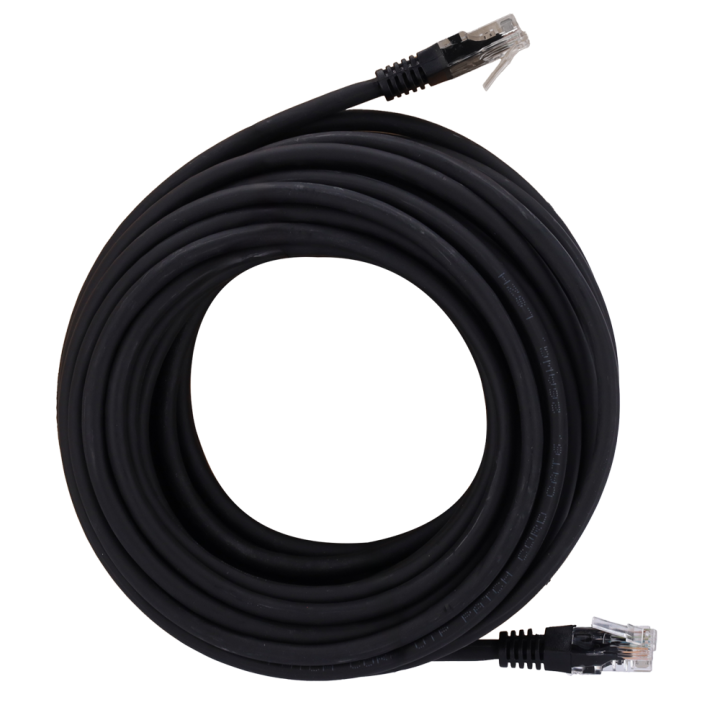 SAFIRE UTP6-H-30BK Cat6 UTP kaapeli 30m musta