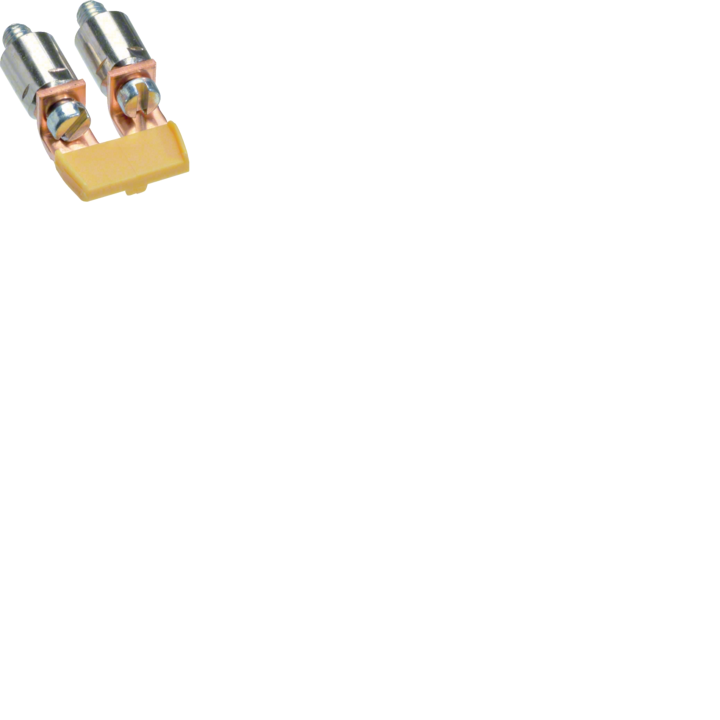 Hager KWJ06B2 Insulated Jumper, 6mm², 2-way