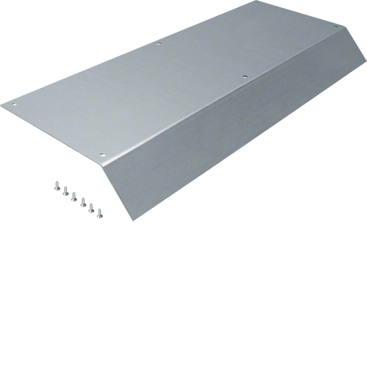 Hager AKB82500701 Yksipuolinen 45° sokea kansi AK 250x70 kanavalle, 800 mm