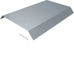 Hager AKB84000702 Divpusējs 45° žalūzijas vāks AK 400x70 kanālam, 800 mm